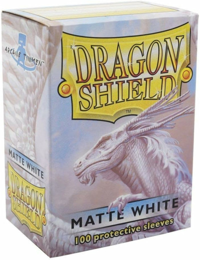 Dragon Shield Matte : Blanc