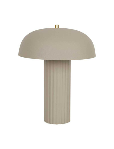 Lampe Design à Poser Arty en Fer Gris 30x11x36cm