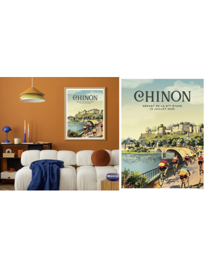 CHINON N°2 - COURSE DE VÉLOS