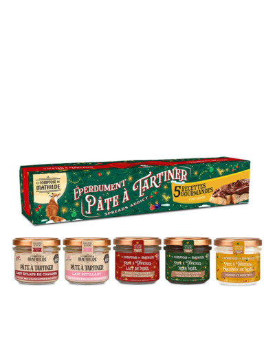 Coffret 5 Pâtes à Tartiner