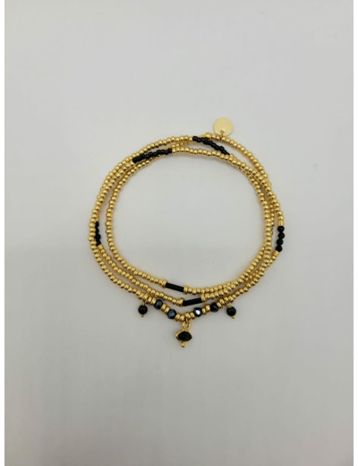 BRACELET MULTIRANGS SAND GOLD VERTUS