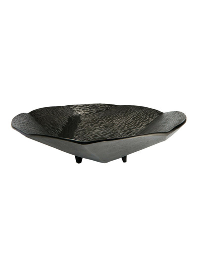 Plateau BRUNELLA graphite 40x10cm