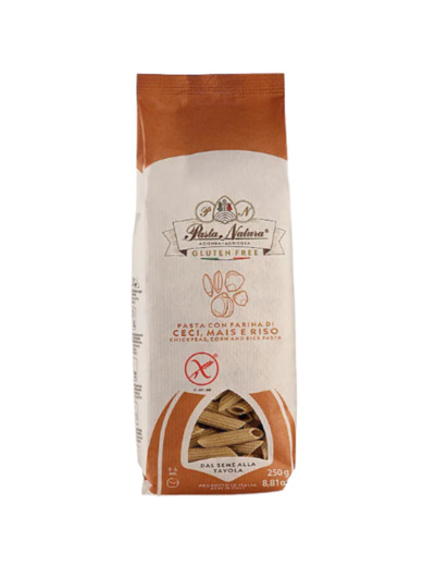 Pâtes Sans Gluten aux Pois chiches, Riz et Maïs Bio 250g