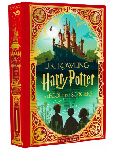 HARRY POTTER - I - HARRY POTTER A L'ECOLE DES SORCIERS - EDITION ILLUSTREE INTERACTIVE - GRAPHISME E