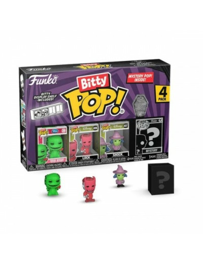 L'étrange Noël de Mr. Jack - Pack 4 figurines Bitty POP! Oogie Boogie 2,5 cm