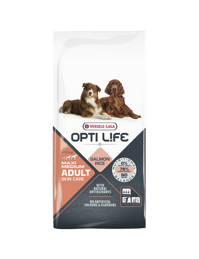 OPTI LIFE Maxi Medium Adult SkinCare - 2.5kg