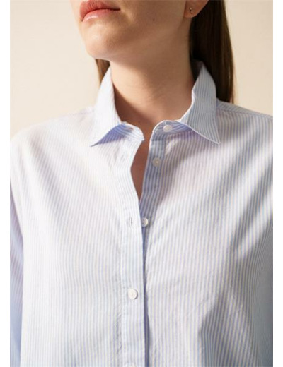 Chemise rayée Léna en coton