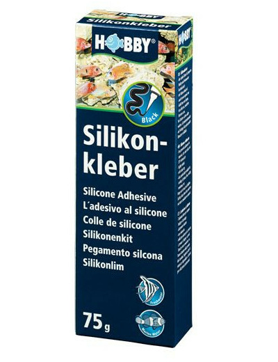 Colle de silicone noire - 80ml