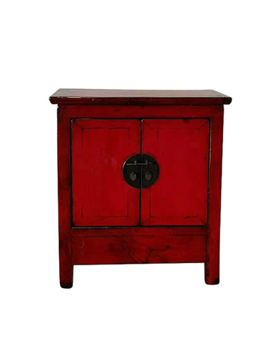 Commode Dynasty rouge 89x42x100cm