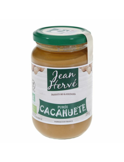 Purée de Cacahuète Bio-350g-Jean Hervé