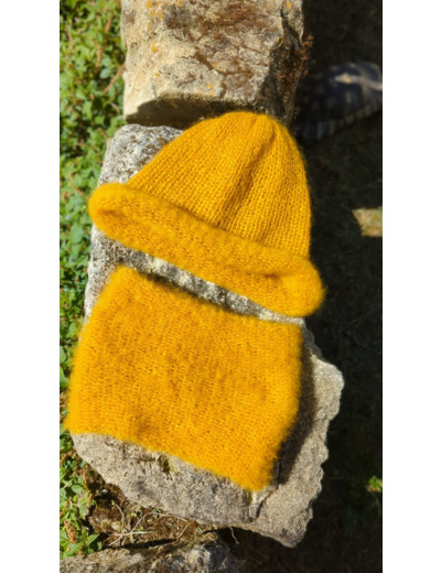 Tour de cou FLOCON - Jaune Soleil