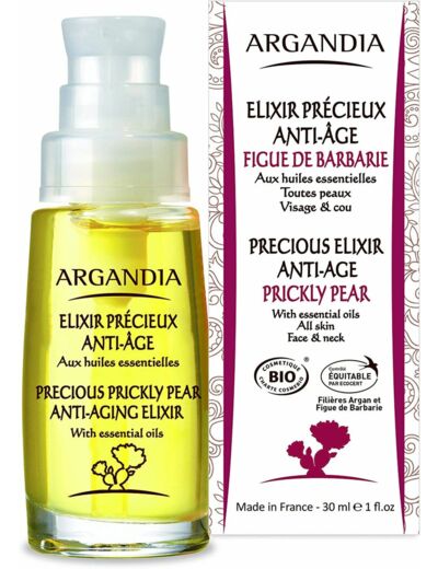 Elixir precieux anti-âge figue 30ml ARGANDIA