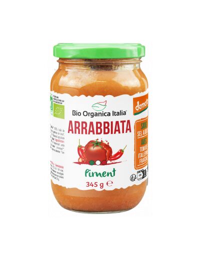 Sauce tomates arabiata 350g