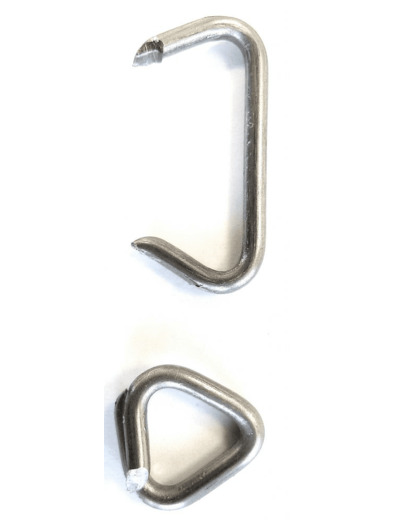 agrafes nez de porc / cochon 20 mm 100 pièces osborne GW1442-5100PCS