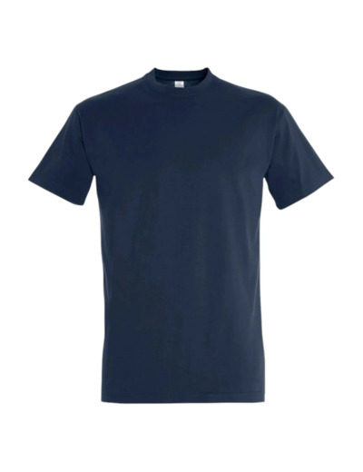 T-shirt marine coton manches courtes | TM & Outdoor