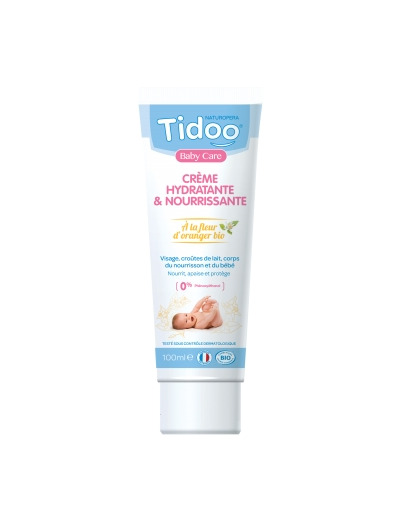 Crème hydratation intense à la fleur d'oranger bio 100ml