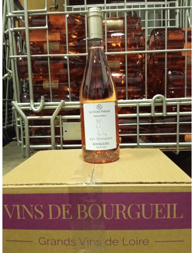 "les Terrasses", Vin de Bourgueil rosé, 2022