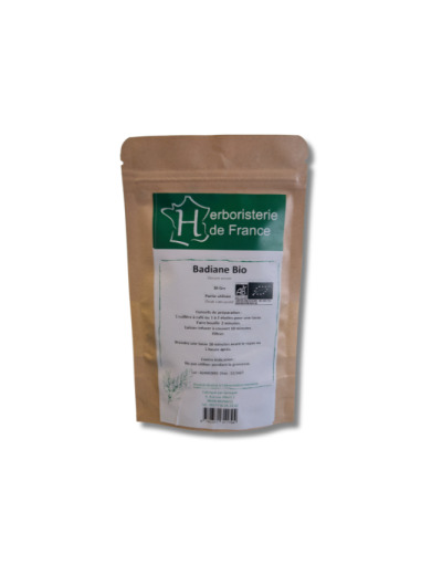 Tisane Badiane fruit concassé Bio 30g