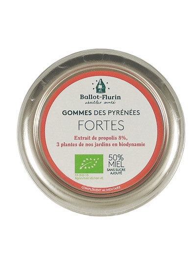 Gommes des Pyrénées Fortes Bio