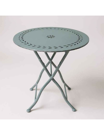 Table de jardin fer 60x60x72cm