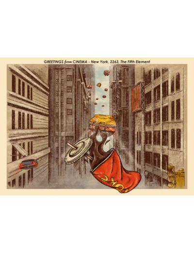 Carte Postale: New-York - 2263 - The-Fifth-Element