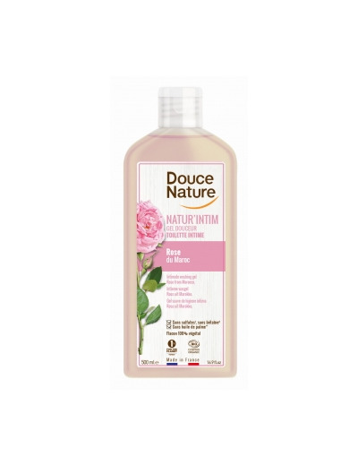 Natur Intim Gel douceur toilette intime Rose du Maroc 500ml