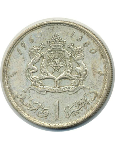 MAROC 1 DIRHAM 1960 H TB+ (W55)