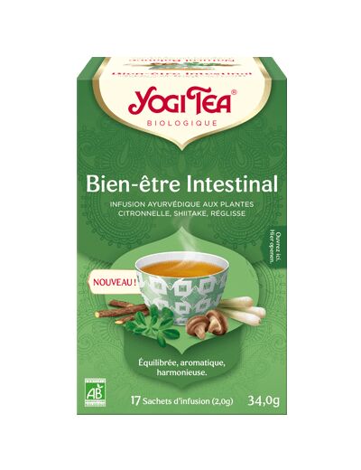Infusion Bien être intestinal-17 sachets-Yogi Tea