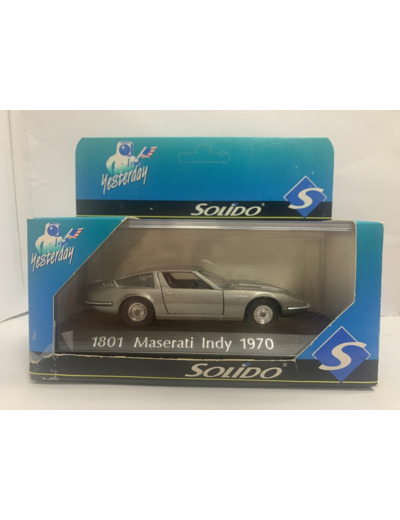 MASERATI INDY 1970 SOLIDO 1/43 BOITE D'ORIGINE NEUF