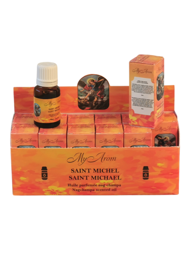 Flacon d'Huile Parfumée 10ml Saint Michel/Nag Champa