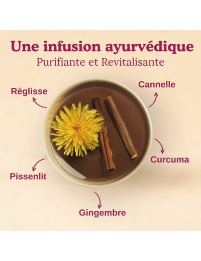 Tisane ayurveda detox 17x1,8g Yogi Tea