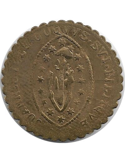 JETON - IMITATION DUCAT D OR DU DOGE ALVISE III MOCEGINO TTB N1