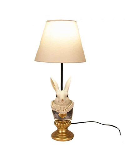 Lampe à poser lapin enchanteur 23x53cm