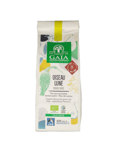 Thé Vert Aromatisé Oiseau lune 100g Bio