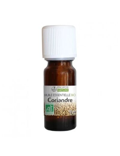 Huile essentielle de Coriandre Bio AB – Propos nature 10ml*