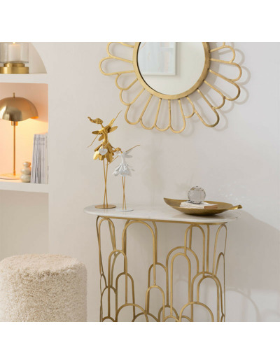 Presse papier boule de Cristal transparente 6x6x6cm