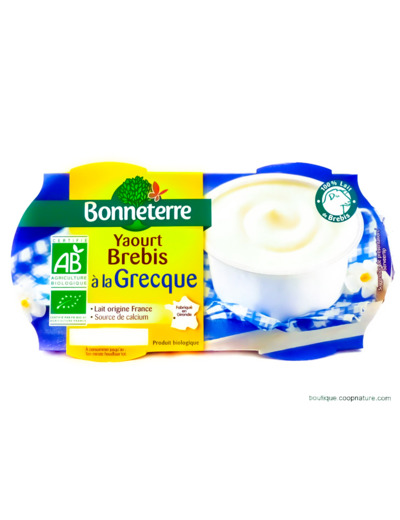 Yaourts de Brebis à la Grecque Bio 2x150g