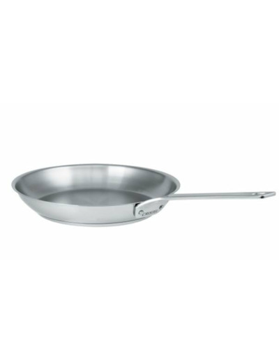 1826 POELE INOX AVEC POIGNEE