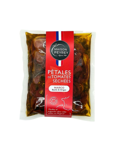 Pétales de tomates® séchées « Marco » – Maison Peyrey (sachet 200 g)