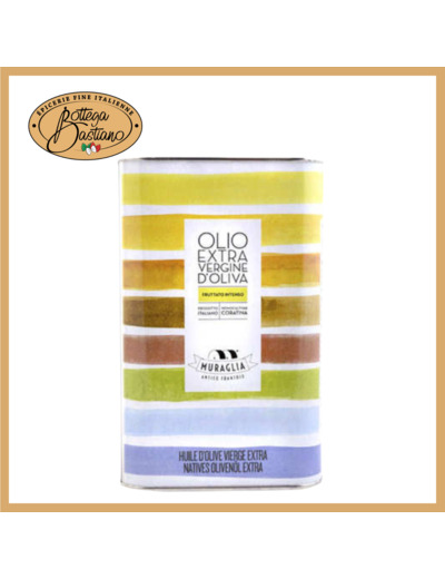 Huile d’olive fruitée intense bidon 1L – Muraglia