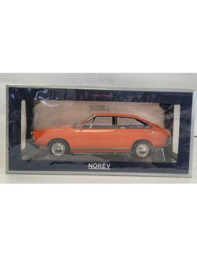 RENAULT 15 TL 1971 ORANGE NOREV 1/18 BOITE D'ORIGINE NEUF