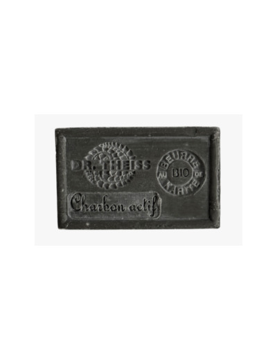 Savon de Marseille au charbon actif et beurre de karité 125g