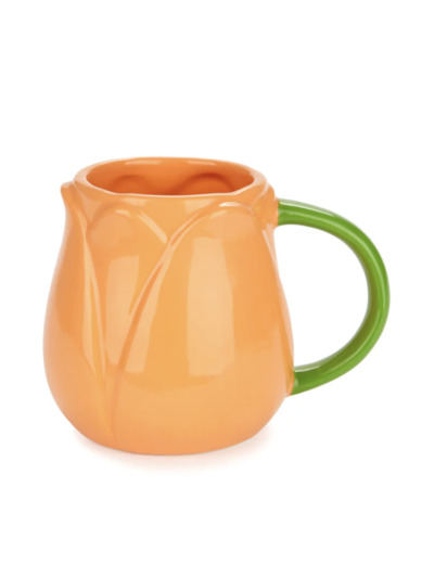 Mug Céramique Tulipe Orange