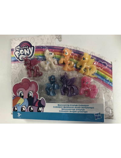 MY LITTLE PONY MES MEILLEURES AMIES SCINTILLANTES de chez HASBRO