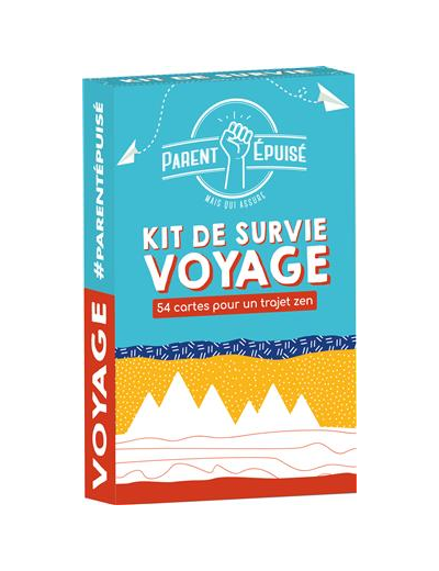 Jeu de société Parent Epuisé - Kit de Survie Voyage