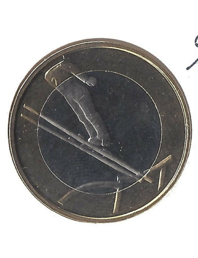FINLANDE 2016  5 EURO SAUT  A  SKI   SUP