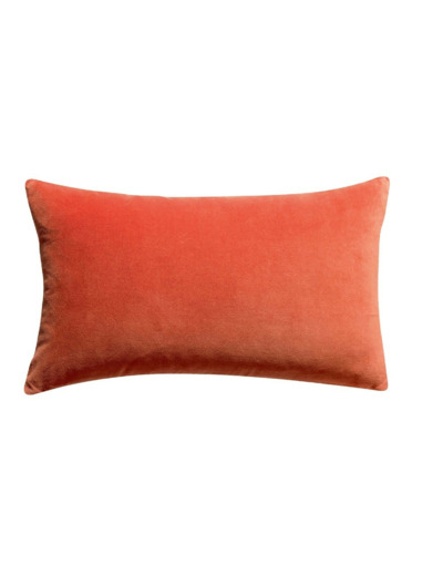 VIVARAISE - Coussin uni Elise 30x50 marmelade