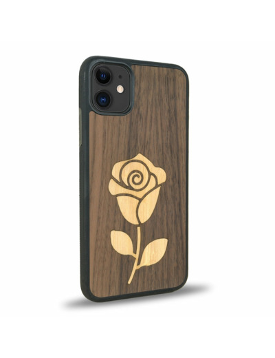 Coque iPhone 11 - La rose