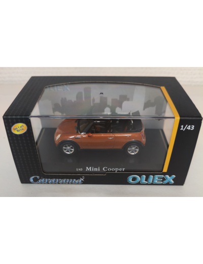 Mini Cooper Cabriolet 2006 Orange - 1/43