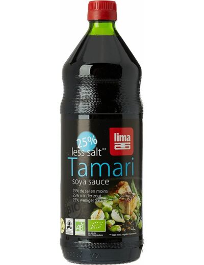 Tamari teneur reduite en sel 1L LIMA - SEC